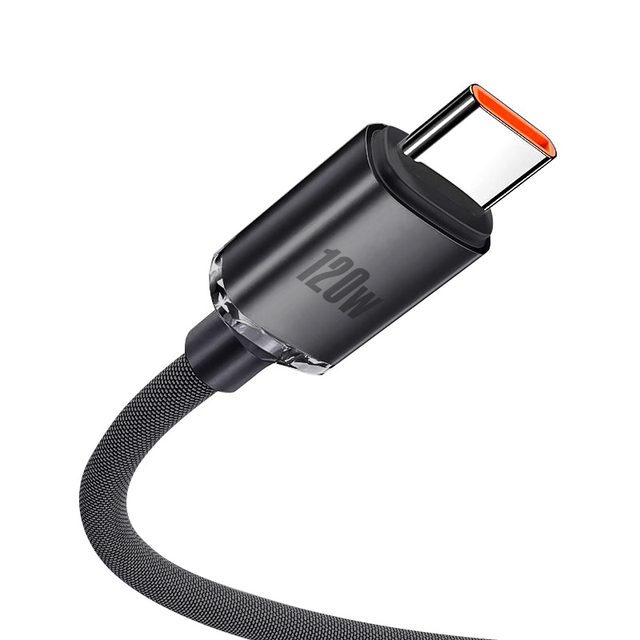 
Extended 3 meters 120W braided data cable Type-C suitable for Huawei Honor OPPO vivo Xiaomi mobile phone iPad tablet laptop USB car Bluetooth 10A flash charging charging cable