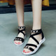 All-match sandals women's shoes flat shoes 2025 spring and autumn new bag heel student roman shoes summer open-toe shoes beach shoes