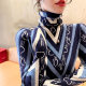Takaitar sweaters autumn and winter women's 2024 new winter slim top -fitting pile collar bottoming shirt inside foreign women's clothing
