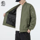Ranbue bomber jacket men's winter couple American workwear casual cotton thickened warm baseball uniform