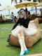 Organza skirt tutu skirt princess skirt ballet style half mini skirt