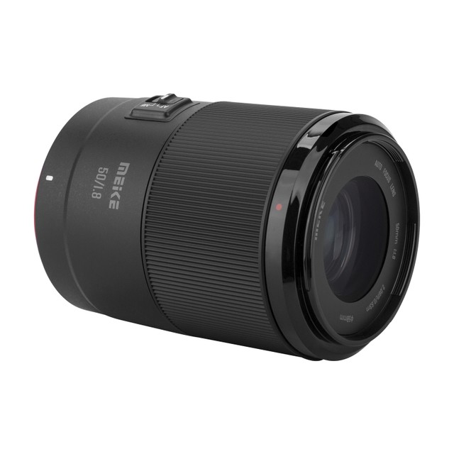 Meike 50mm F1.8 full-frame autofocus lens large aperture portrait fixed focus suitable for Sony and Nikon