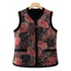 Grandma's new vest middle-aged and elderly women in autumn and winter thin velvet wearing mother horse clip old lady vest old man clothes