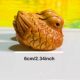 Two sets of decorations, two -piece couples, a pair of home creative desktop office creative wood carving decoration technology
