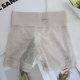 Summer thin and breathable lace silk crotch women's underwear seamless belly control boxer briefs anti-exposure sexy safety shorts