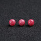 7A red stone color chalcedony loose beads men and women couple bracelet diy handmade bracelet necklace accessories