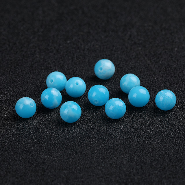 7A second generation imitation sea pattern stone loose bead bracelet men and women couple necklace diy handmade bracelet sweater chain