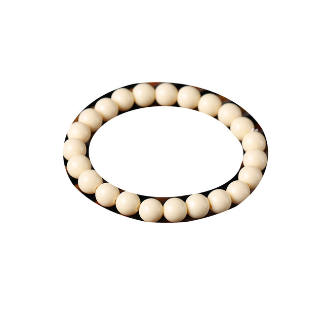 7A ivory fruit bucket beads straight cut bracelet men and women bracelet DIY handmade necklace sweater chain with beads and round beads