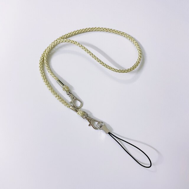 DIY thin strip double -headed car rearview mirror suspension latch rope ...