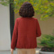 Mom's Autumn Jacket Western Style Loose Jacket 2025 New Middle-aged and Elderly Women's Fashion Spring and Autumn Casual Top