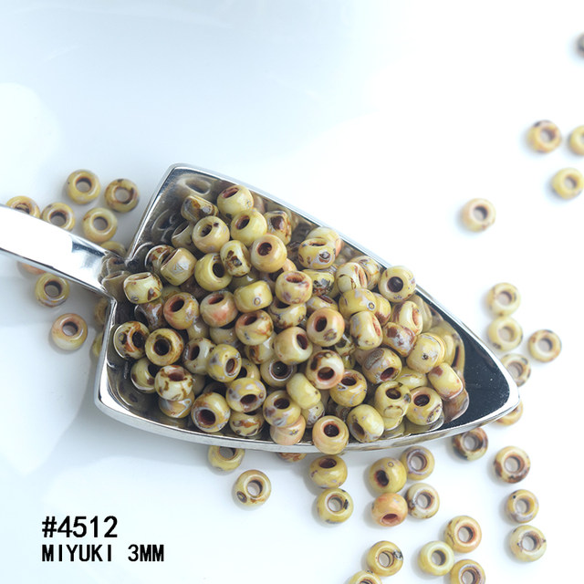 Xinxin DIY MIYUKI MIYUKI 3mm Japanese imported Picasso retro color #4501/4505/4511