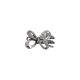 
Bow with broken hair on the forehead, duckbill clip hairpin, sweet, high-end, beautiful rhinestone side clip hollow