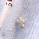 Large-size beaded design sweater jacket for women 2025 spring and autumn new loose lazy style knitted cardigan
