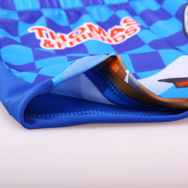 New boy swimming trunks cute cartoon hot spring flat -angle children swimming trunks Children Baby Swimming Room Swimsuit

