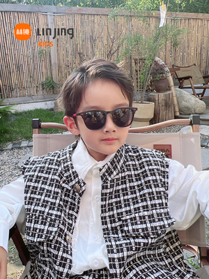 taobao agent Children's sunglasses, ultra light protective glasses, UV protection