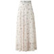 Summer fresh chiffon skirt long skirt 2024 new lady large-size printed skirt A-line skirt large umbrella skirt
