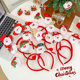 Christmas headband Santa Claus Elk Snowman headband holiday props dress-up supplies for adults and children hair accessories