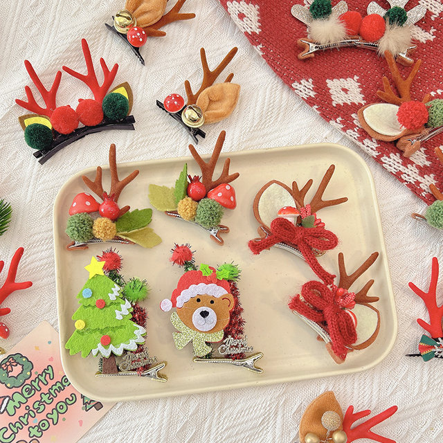 Christmas headband decoration headband Christmas adult hairpin hairpin headband children 2025 new hairband hairpins