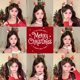 Christmas hairpins Christmas headdress decorations for adults and children antlers hairpins holiday dress hair accessories Christmas hat clips