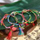 
Dragon Boat Festival colorful rope bracelet adult children baby zongzi gourd pendant colorful thread bracelet men and women red rope