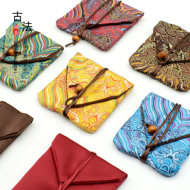 Jewelry zipper bag, pocket, ancient method, inheritance inner bag, pendant ring, bracelet, bracelet, bracelet, jewelry packaging bag