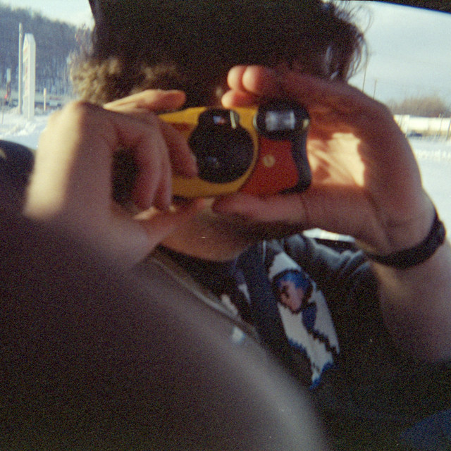 Kodak retro disposable film camera with flash color film creative gift box camera student birthday gift