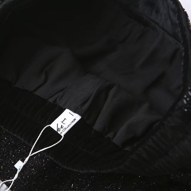 Retro small fragrance style elastic waist bright silk short skirt 200 fat mm spring and autumn Korean version A-line skirt large size versatile skirt