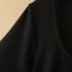 Large-size French temperament square collar black dress summer high-end mid-length fashion age-reducing short-sleeved T-shirt skirt