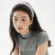 EVESENSE simple gray wide-brimmed high-end headband high skull simple Korean hairband temperament ins hair accessories