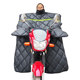125/175/200/250 fuel three-wheel motorcycle windshield quilt with velvet and thickened waterproof knee pads in winter