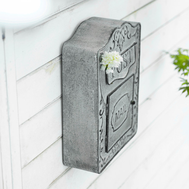 Sen Deyuan Iron Retro Old Mailbox Creative Home Suggestion Box Ornaments Storage Garden Accessories Gardening Ornaments