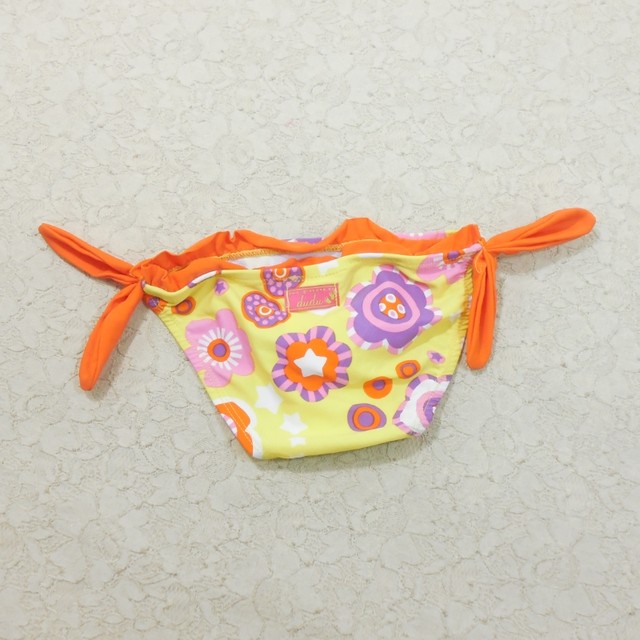 dudu girl swimming trunks k702 cute fashion beach hot spring swimsuit 3-7 year old flower triangle bikini
