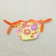 dudu girl swimming trunks k702 cute fashion beach hot spring swimsuit 3-7 year old flower triangle bikini
