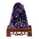 Natural amethyst ornaments, special grade imperial amethyst original stone, amethyst hole amethyst cluster company home desktop bracelet degaussing