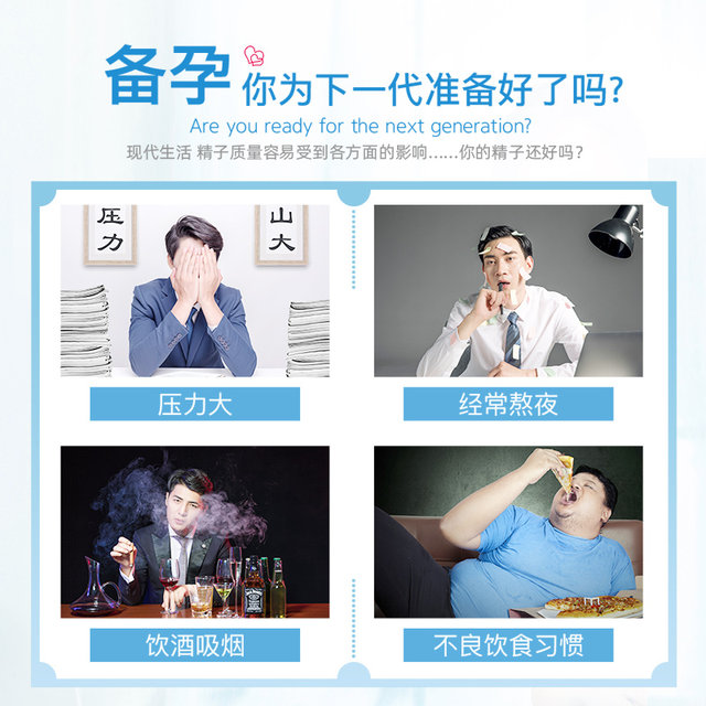 Slian Zinc Folic Acid Men Preparing for Pregnancy Folic Acid Tablets for Adult Men's Energy and Nutrition Special for Men's Zinc Replenishment
