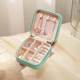 Jewelry box small portable high-end exquisite new earrings earrings necklace ring jewelry storage box gold
