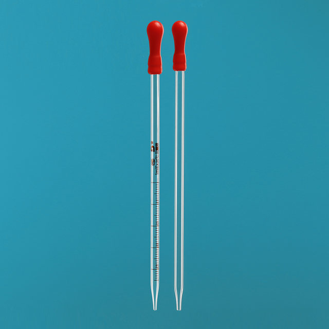 Sanaisi 10 rubber head dropper straw laboratory glass milliliter scale ...