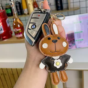 Louis Vuitton M00994 LV Bunny Key Holder, Brown, One Size