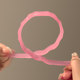 2025 new candy color wavy hairband for women with teeth non-slip solid color headband hair accessories face washing and going out universal hair card