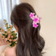 2025 new candy color flowers grab the back of the head hair grab large size clip high-end shark chuck hair accessories