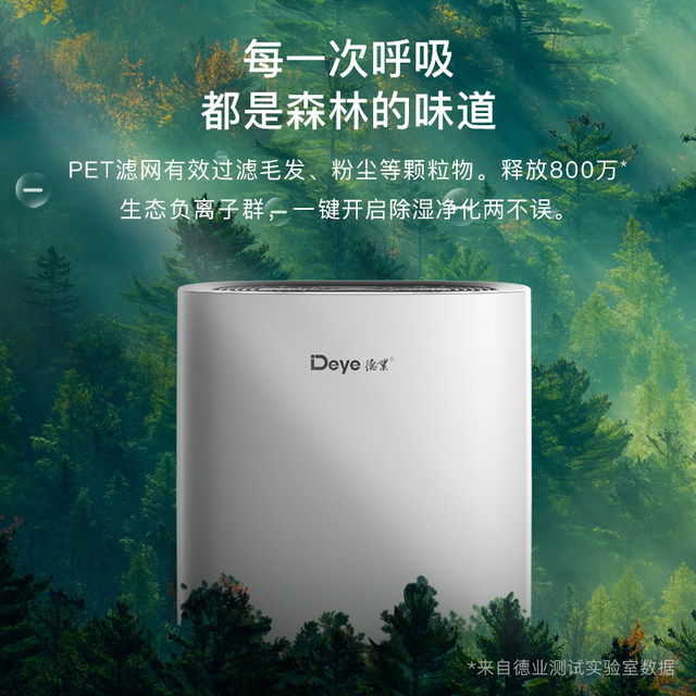 Deye dehumidifier household dehumidifier silent bedroom air dehumidifier dehumidifier small basement 612S