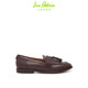 SAM EDELMAN Sam Edelman Spring and Autumn Fashion Black Snap-Playing Loafers Leather Shoes Women's BELLE