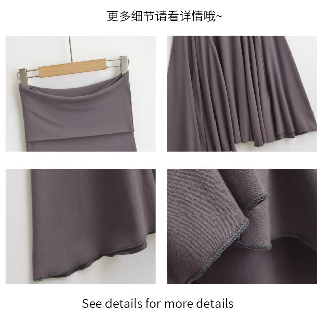 American street low waist folds, fish tail skirt women's atmosphere, slim waist, hip hip skirt, early autumn long skirt