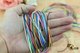 DIY jewelry accessories 1MM polyester imitation leather rope Korean wax wire wax rope threaded with beads color braided rope 5 meters price