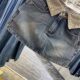 Retro fashionable high-waist design flanged contrasting denim skirt slimming versatile hot girl A-line hip skirt