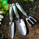 Woshi Gardening Tools Home Flower Planting Shovel Three-claw Rake Transplanting Shovel Pot Planting Vegetable Digging and Digging Weeding Artifact
