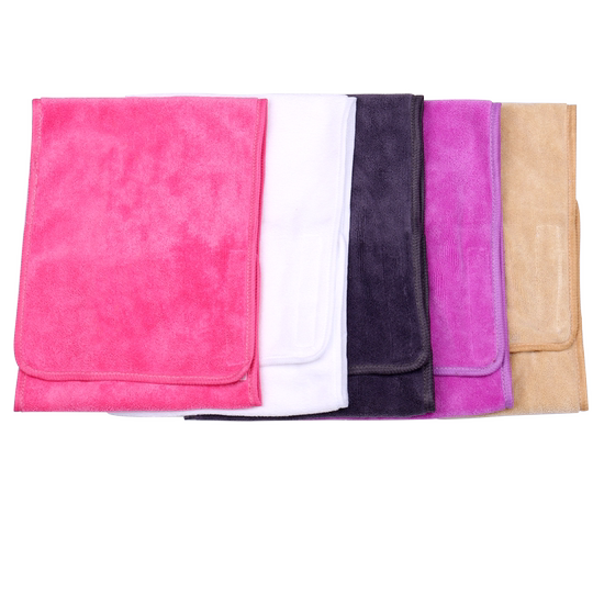 Beauty salon turban headband thickened water-absorbent soft skin management Velcro headband for face wash and makeup