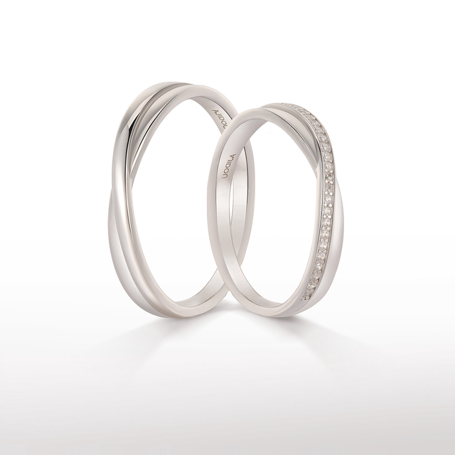 AJIDOU Ajidou ring for women 925 silver couple pair ring fashion plain ring silver ring couple pair ring