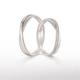 AJIDOU Ajidou ring for women 925 silver couple pair ring fashion plain ring silver ring couple pair ring