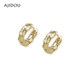 ajidou Ajidou Earrings Women's Trendy Cool Earrings New Earrings European and American Design Niche Gold Earrings Earrings